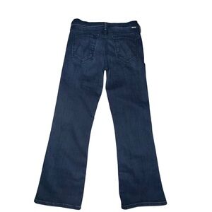Mother The Outsider Crop Jeans Dark Wash Denim Blue Sz 28